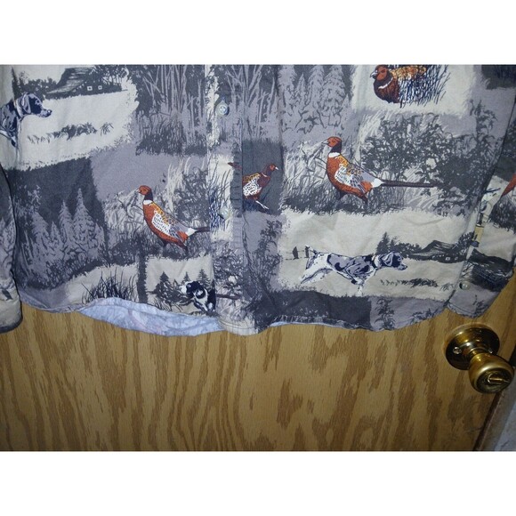 Field Tested By Outdoor Life Shirt Bird Hunting Print Men's Small (34/36) Cotton - Picture 16 of 16